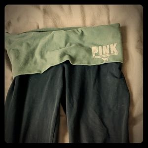 Pink Victoria's secret yoga pants